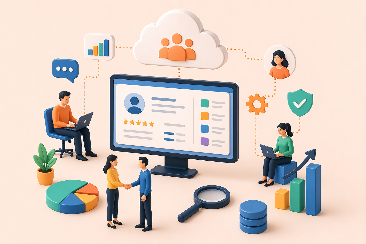 Cloud-Based CRM System