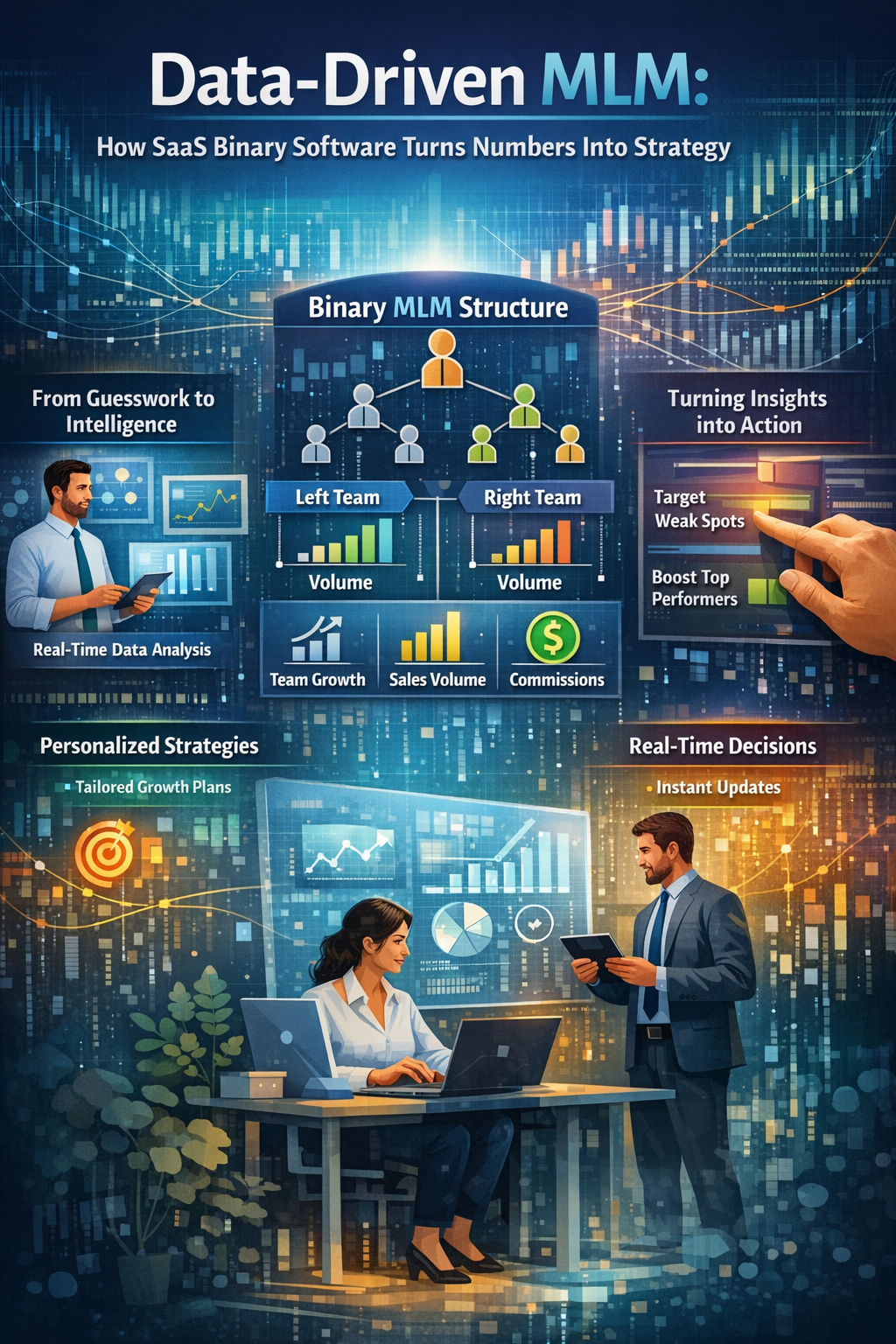 SaaS Binary MLM Software