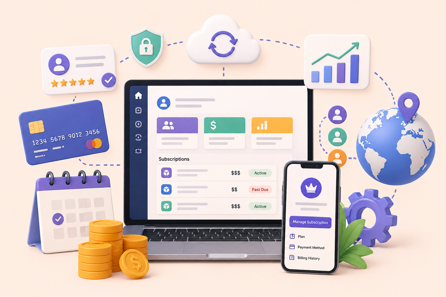 Subscription Management SaaS Platform