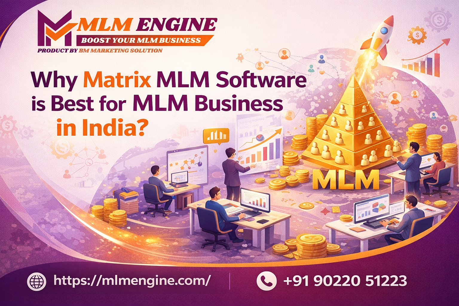 Automated payout system in Matrix MLM Software in India