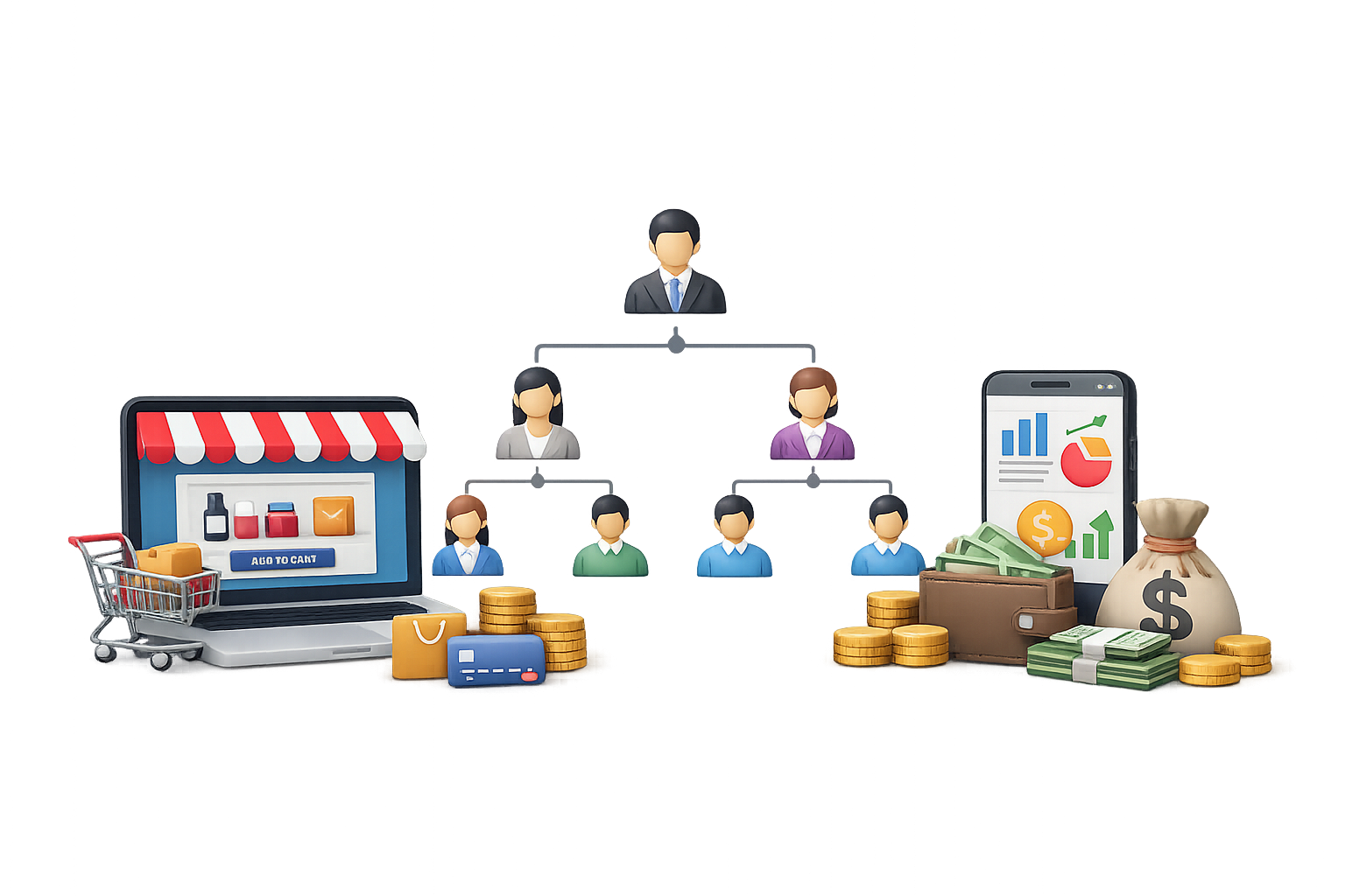 MLM E-Commerce Software