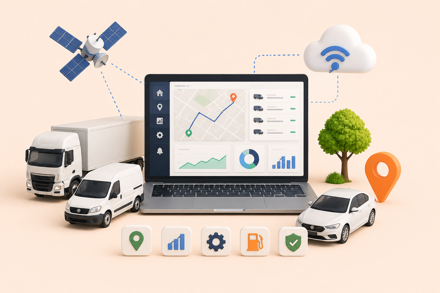 SaaS Fleet Management System