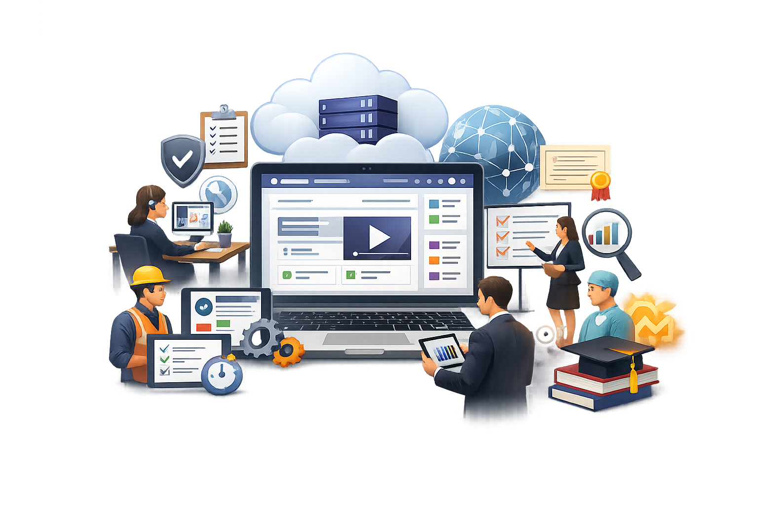 Single Vendor LMS SaaS