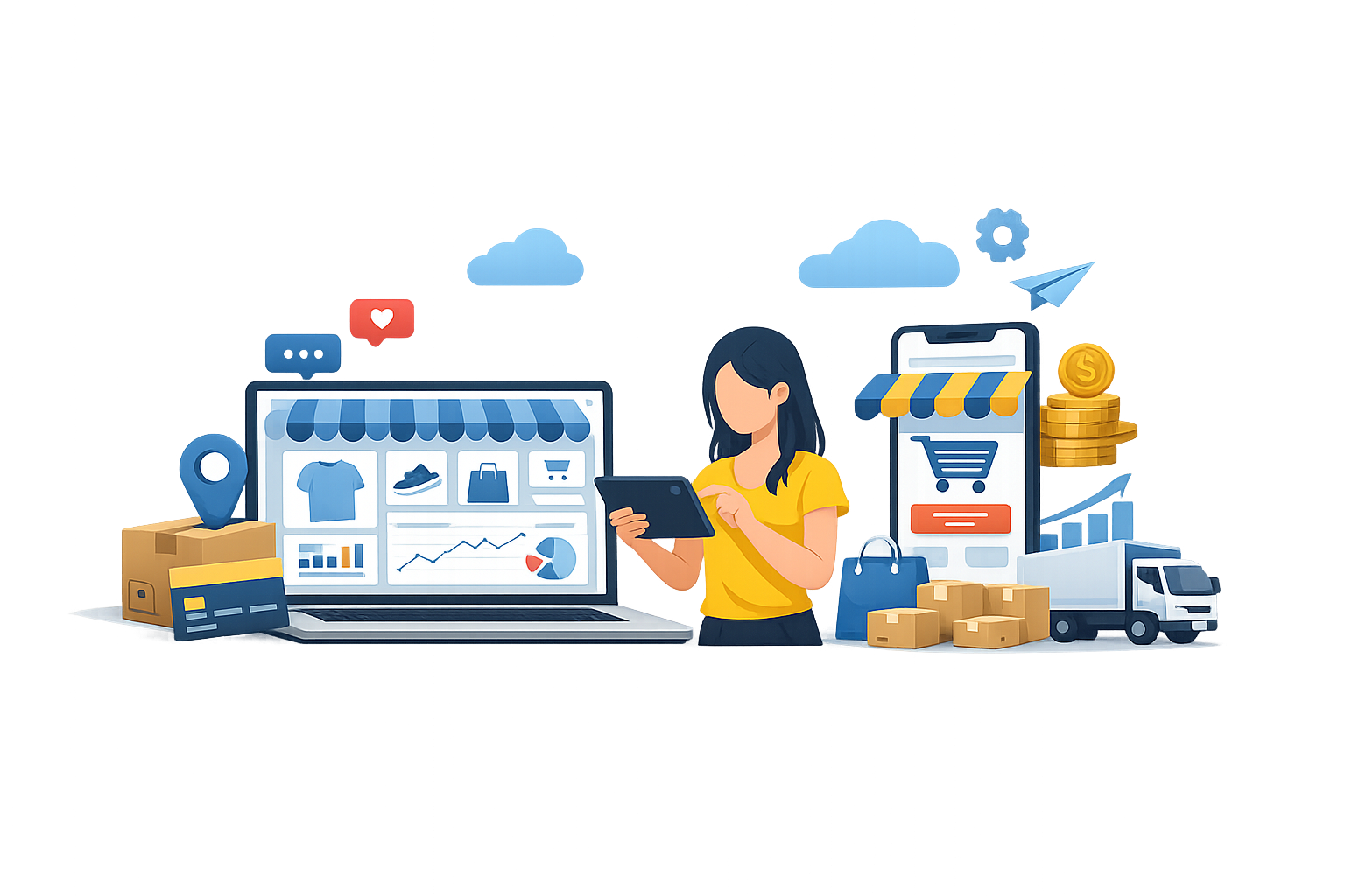 Single Vendor SaaS Ecommerce