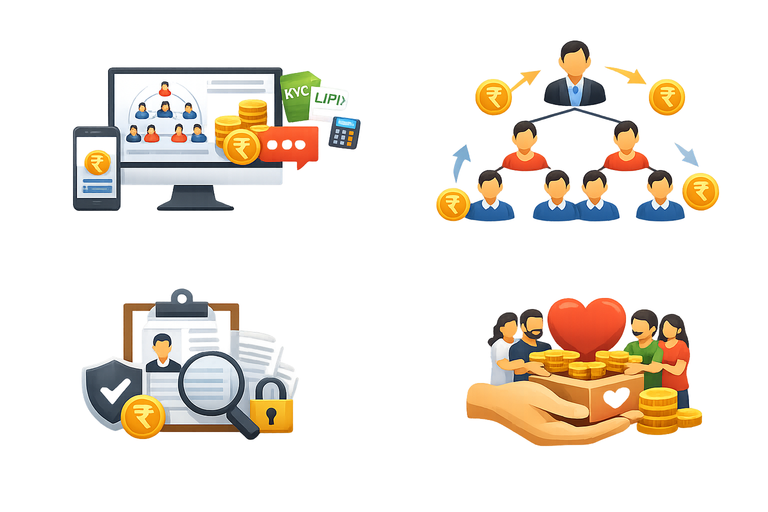 Donation MLM Software in India