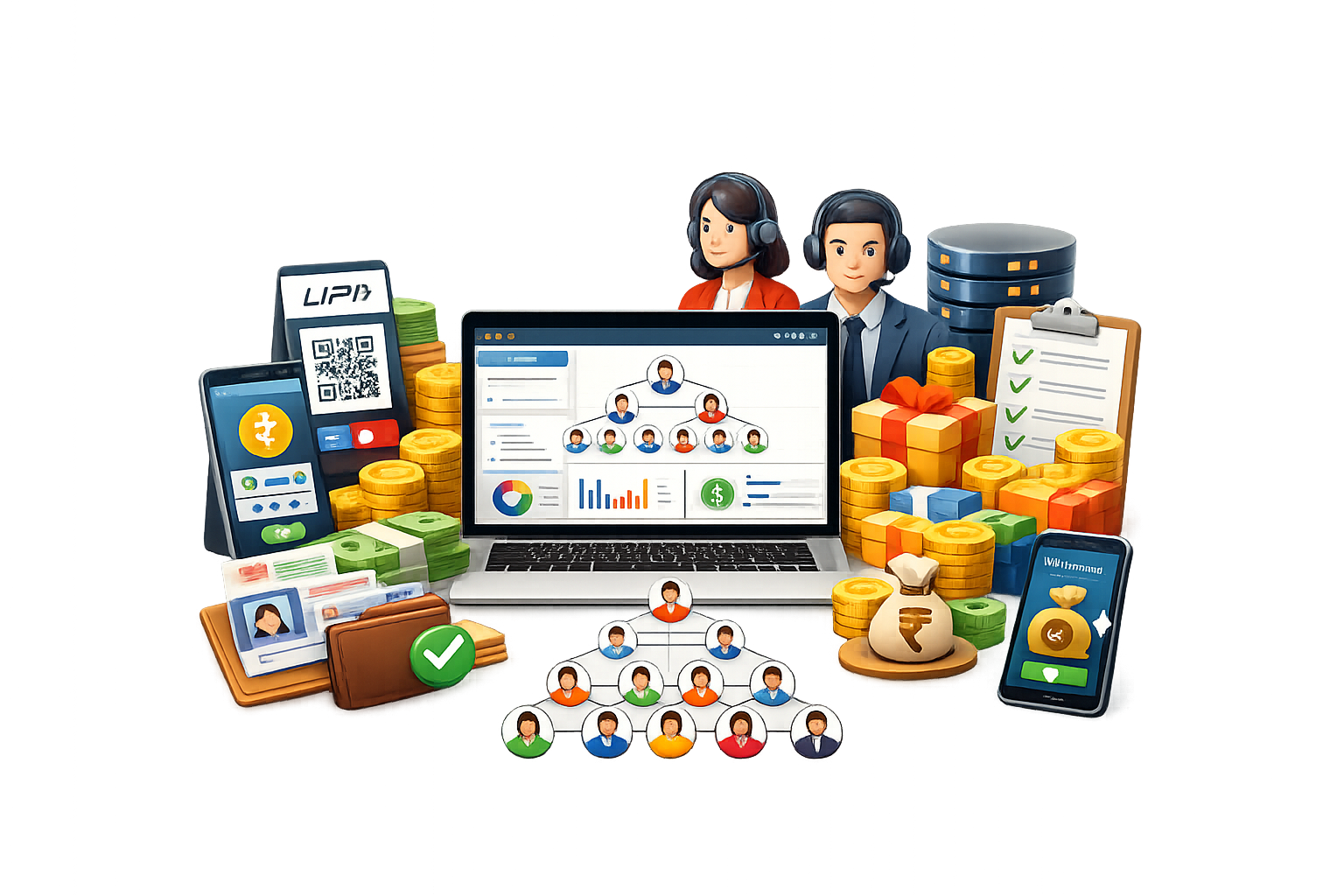Donation mlm software in pune