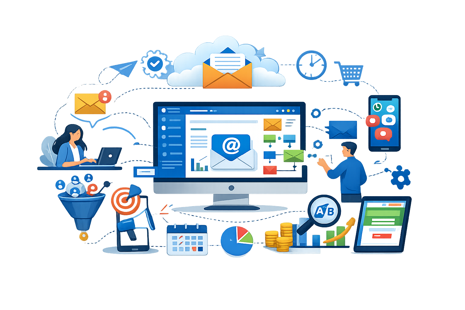Email Marketing and Automation SaaS System