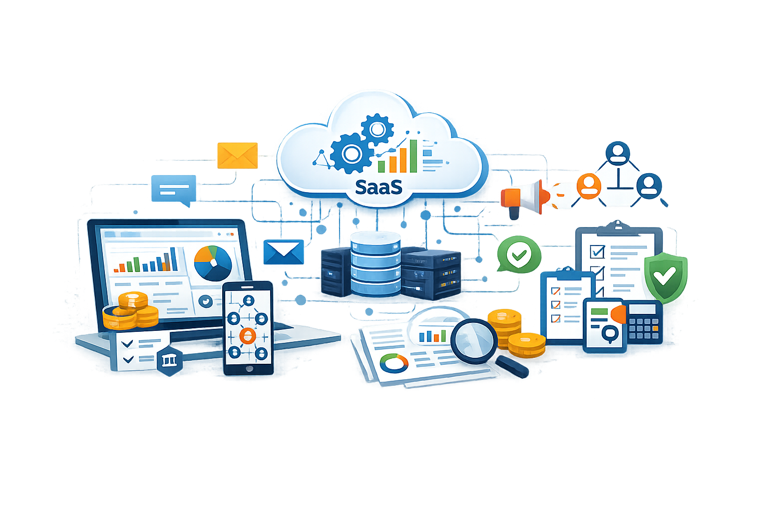Marketing & Automation SaaS System