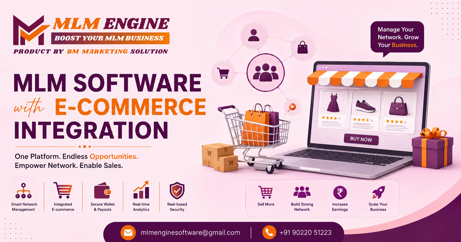 MLM Ecommerce Software Integration