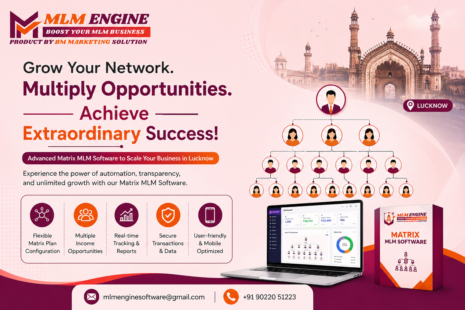 Matrix MLM Software in Lucknow