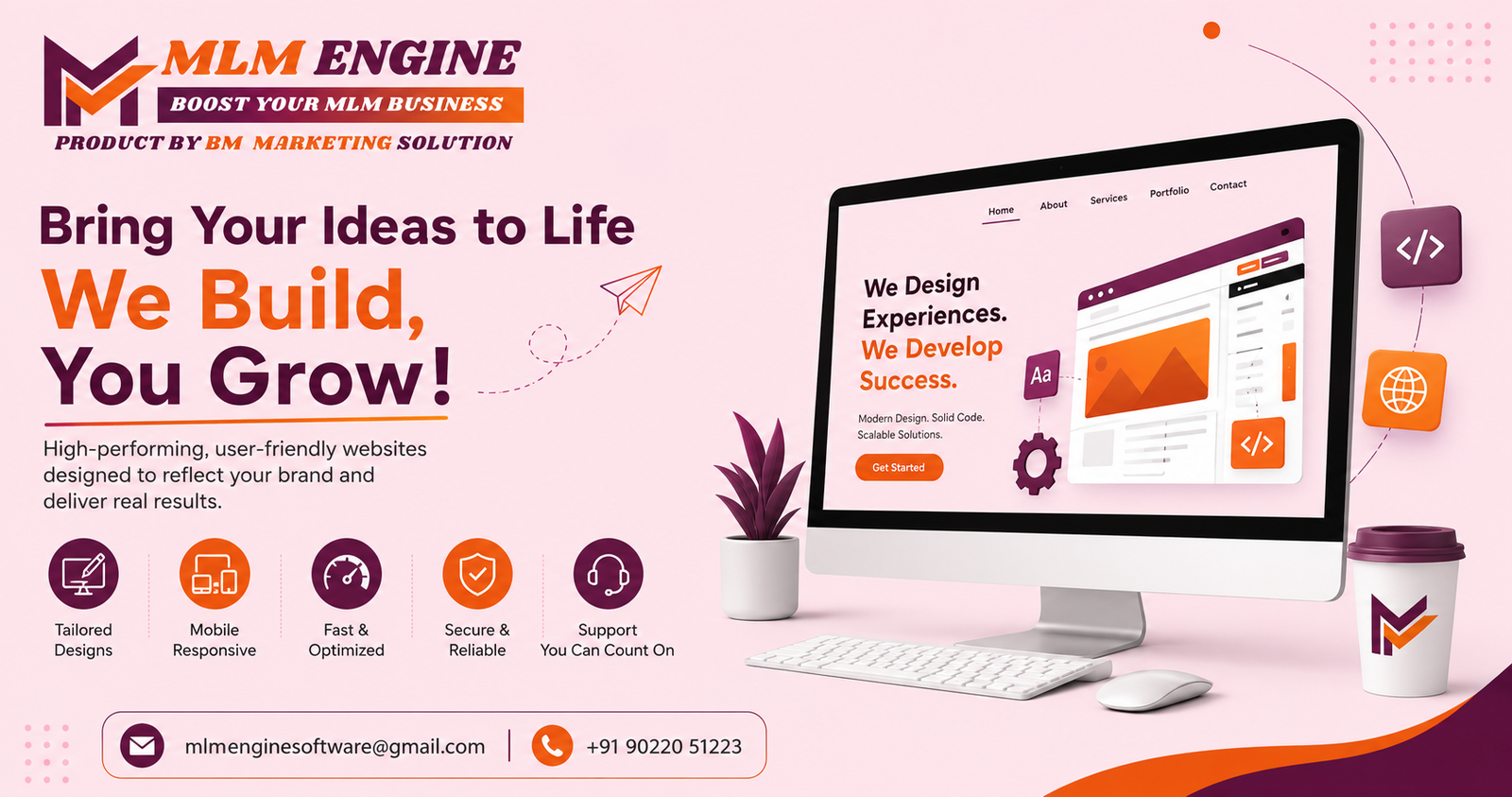 custom website development