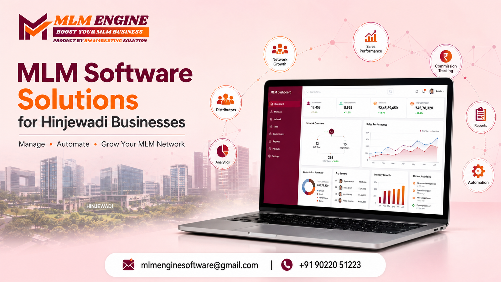 MLM Software Hinjewadi