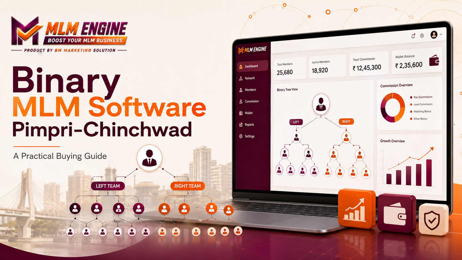 Binary MLM Software Pimpri chinchwad