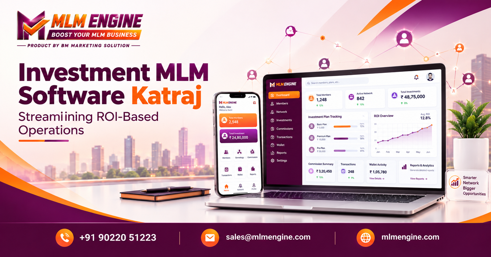 Investment MLM Software Katraj