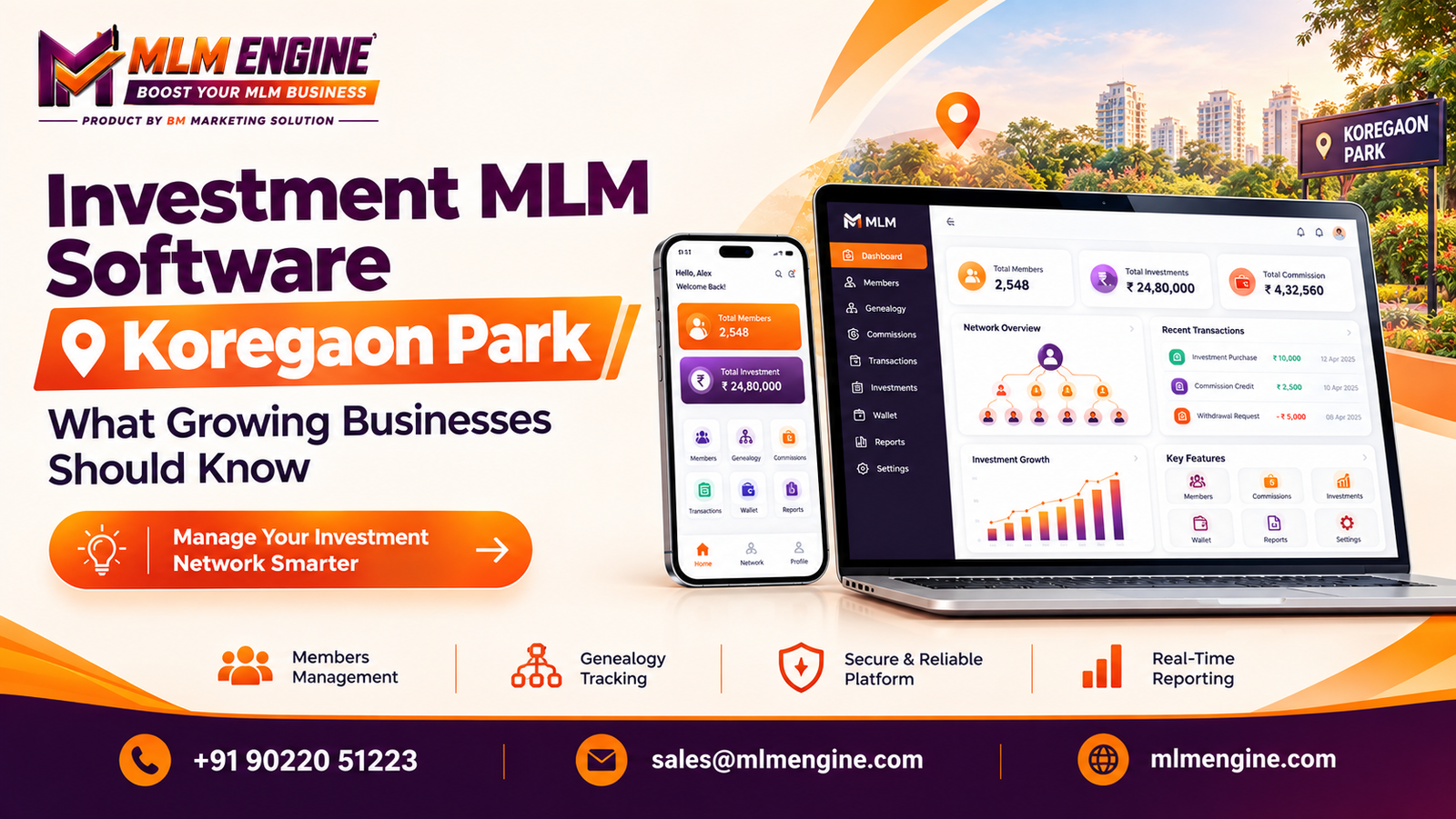 Investment MLM Software Koregaon Park