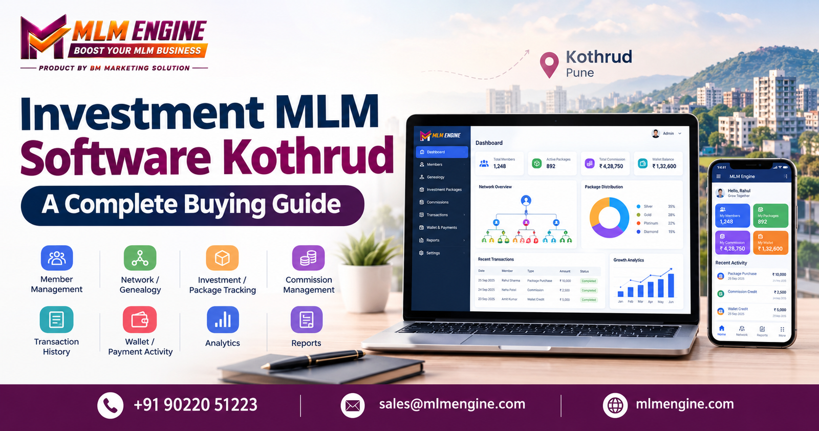 Investment MLM Software Kothrud