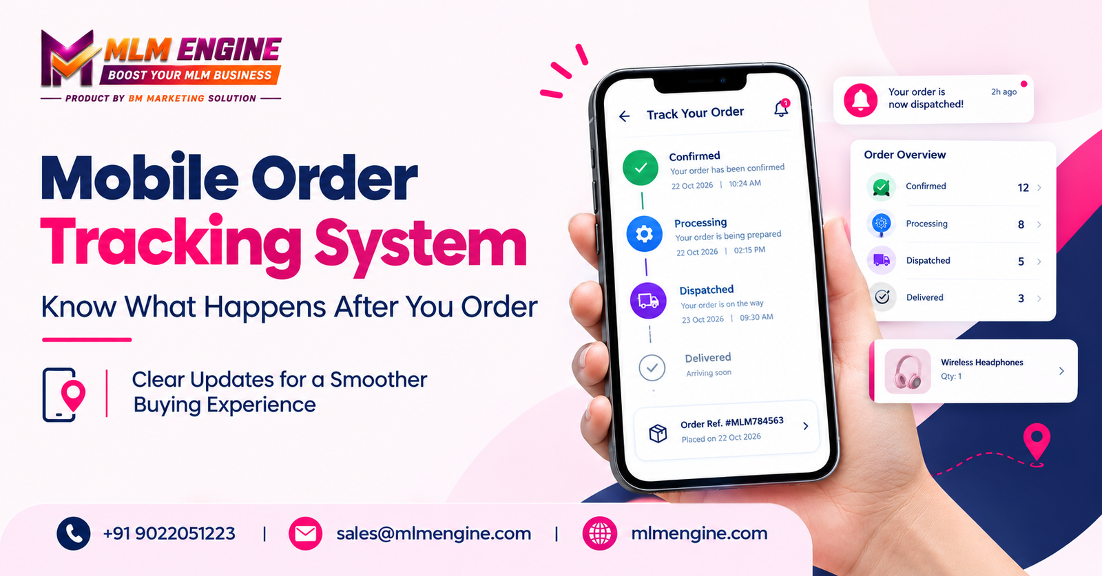 Mobile Order Tracking System